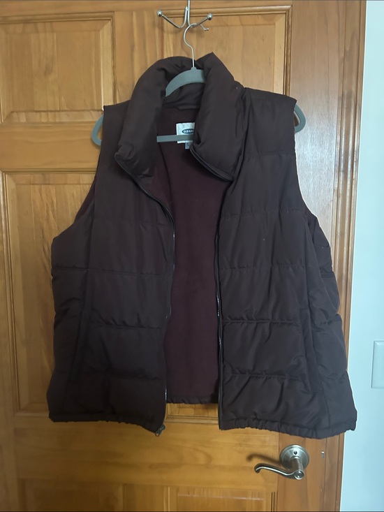 Old Navy Jackets & Blazers - Quilted Puffer Vest in Deep Purple